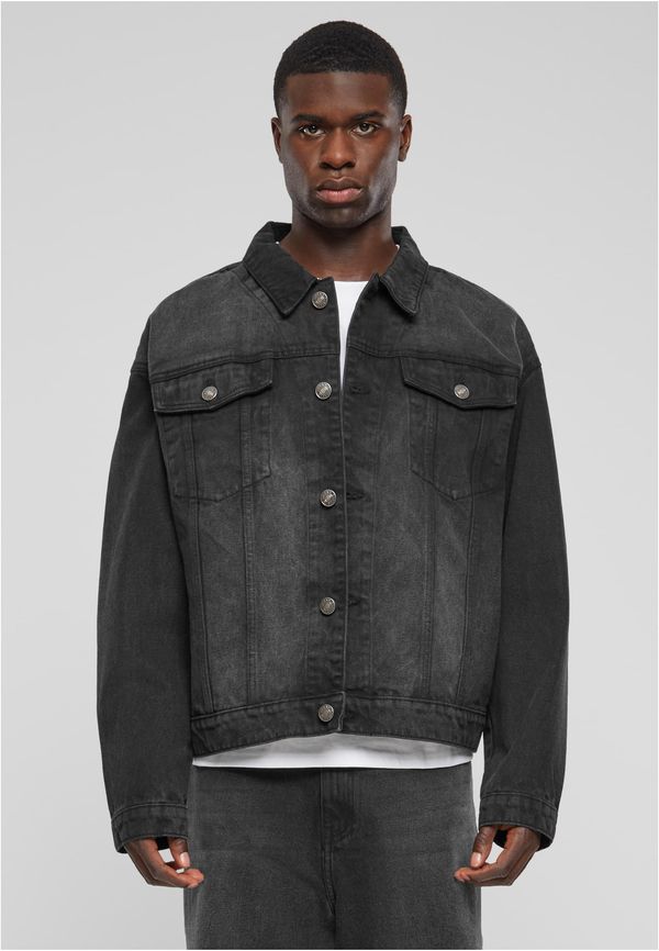 Urban Classics Men's Heavy Ounce Boxy Jacket - Black