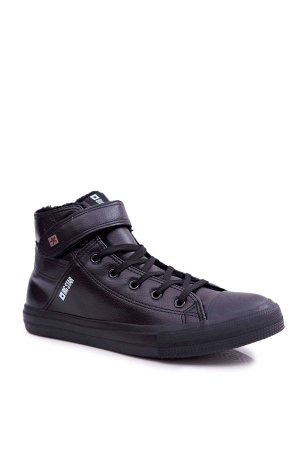 BIG STAR SHOES Men's high insulated sneakers Big Star - black