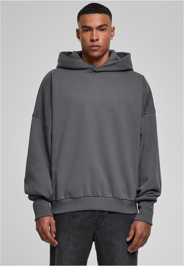 Urban Classics Men's High Low Hoody Sweatshirt Grey