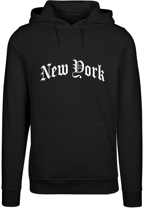 Mister Tee Men's hoodie New York Wording black