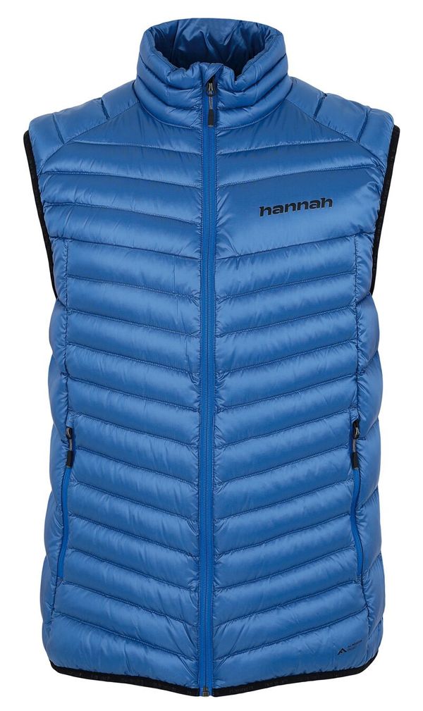 HANNAH Men's insulated down vest Hannah ADARE princess blue stripe