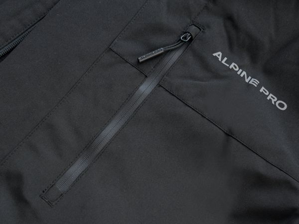 ALPINE PRO Men's jacket ALPINE PRO WAGER black
