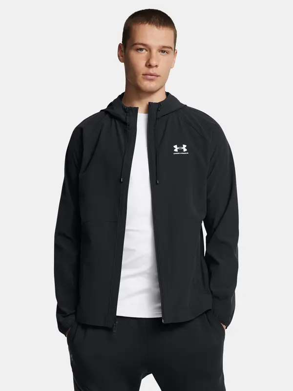 Under Armour Men's jacket Under Armour UA Stretch Wvn WindbreakerEU-BLK - Men's