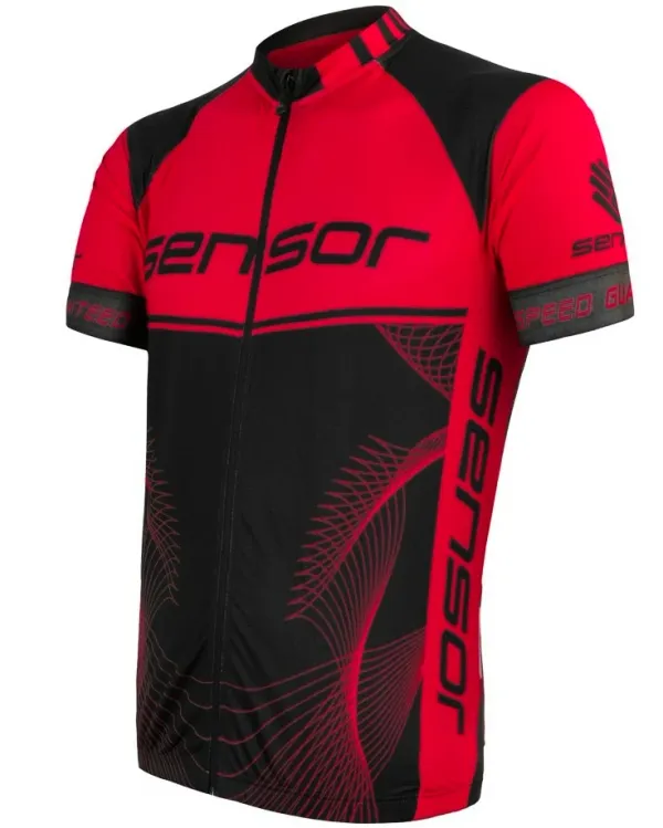 Sensor Men's Jersey Sensor Cyklo Team Up Black/Red