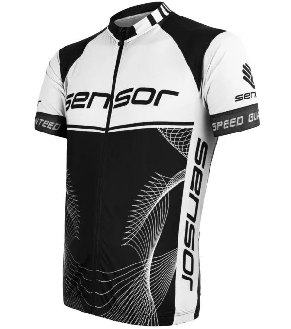 Sensor Men's Jersey Sensor Cyklo Team Up Black/White