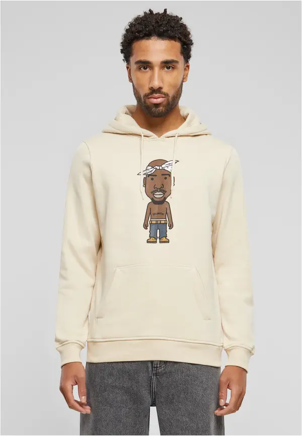 Mister Tee Men's LA Sketch Hoody - cream