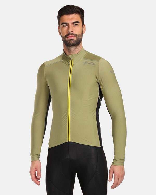 Kilpi Men's Long Sleeve Cycling Jersey Kilpi CAMPOS-M Green