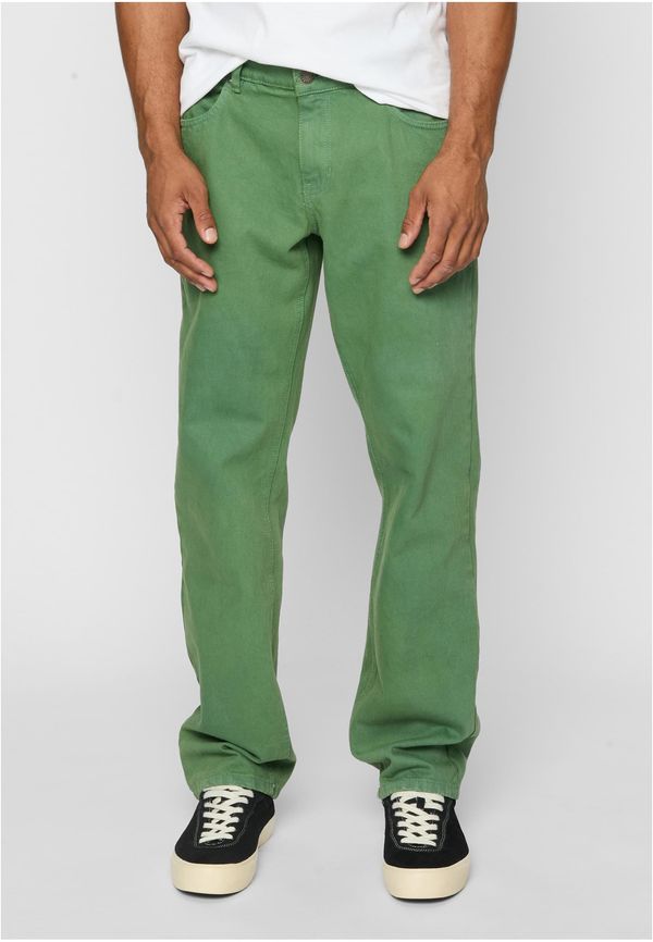 Urban Classics Men's Loose Fit Green Jeans