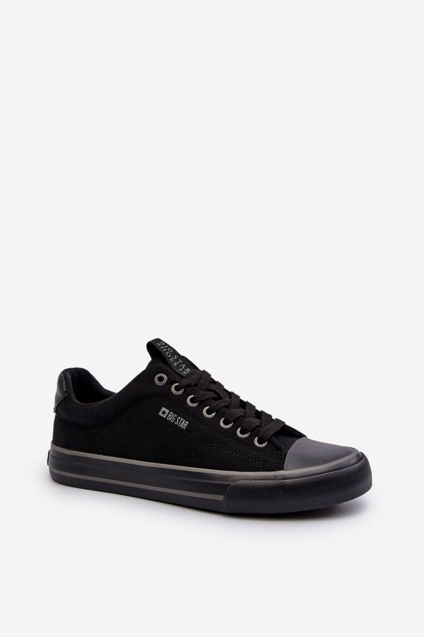 BIG STAR SHOES Men's Low-Top Sneakers Big Star Black