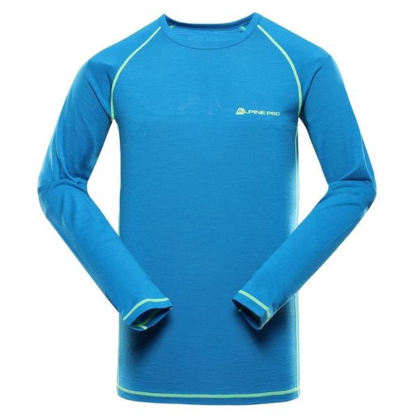 ALPINE PRO Men's merino wool T-shirt ALPINE PRO MEREN methyl