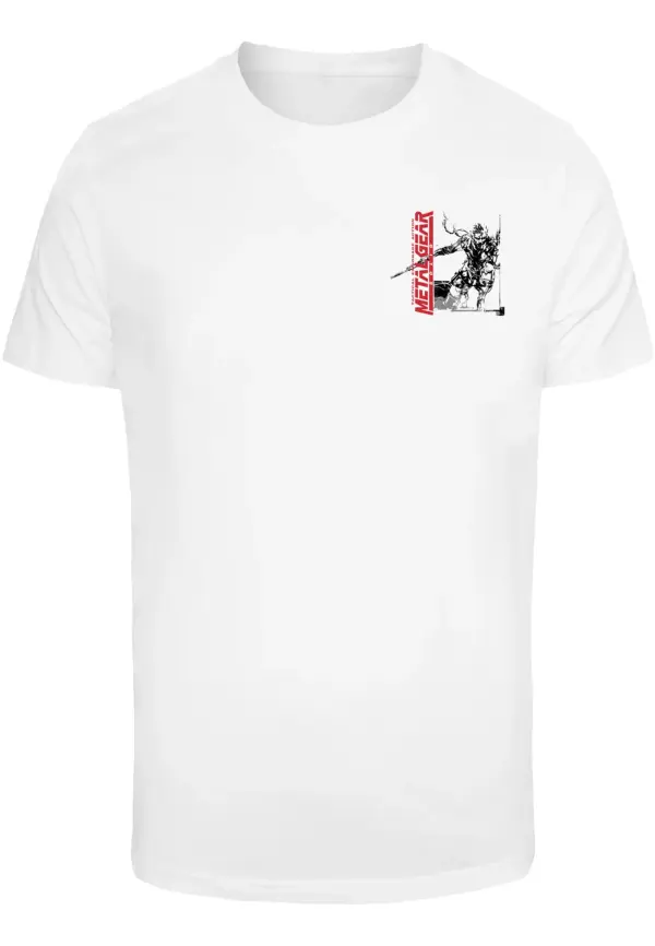 Merchcode Men's Metal Gear Solid Action T-shirt white