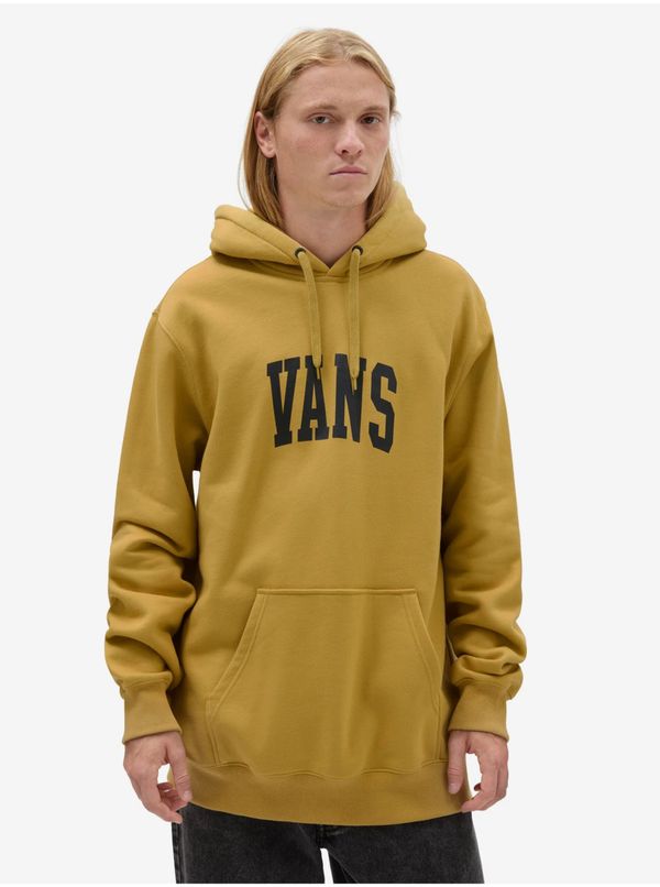 Vans Men's Mustard Hoodie VANS Arched - Men