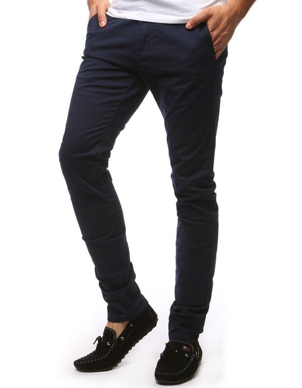 DStreet Men's Navy Blue Dstreet Chino Pants