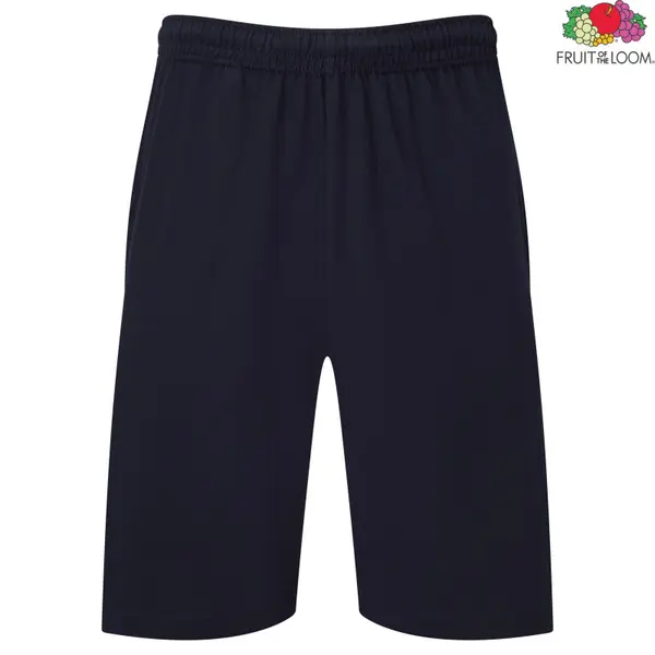 Fruit of the Loom Men's navy blue shorts Iconic 195 Jersey Fruit of the Loom
