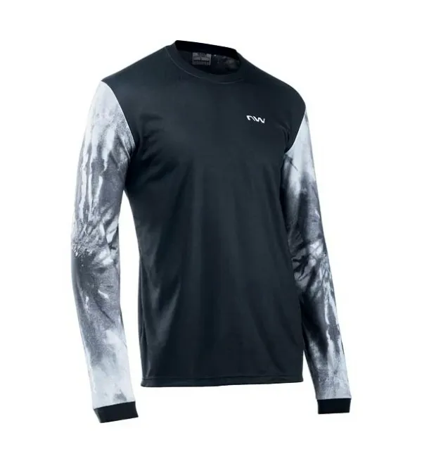 Northwave Men's NorthWave Enduro Jrs Ls Black/Anthracite Cycling Jersey