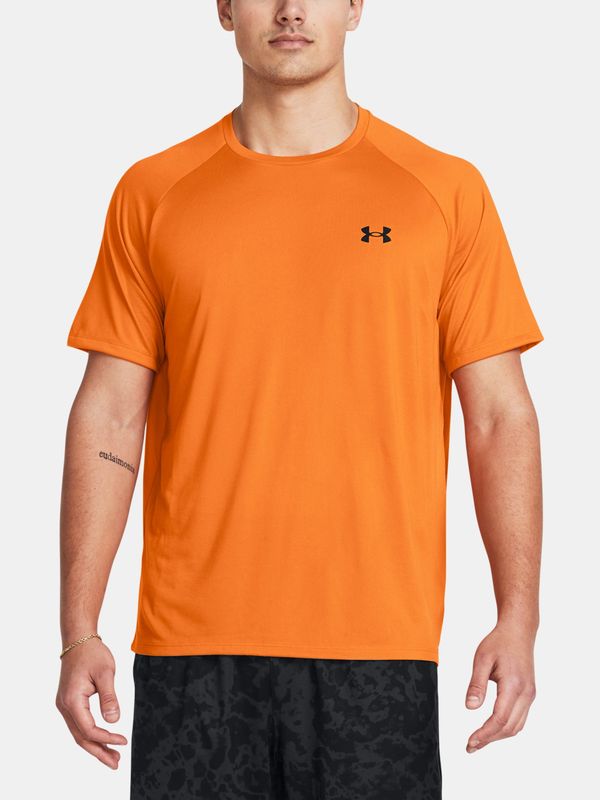 Under Armour Men's orange T-shirt Under Armour UA Tech 2.0 SS Tee-ORG