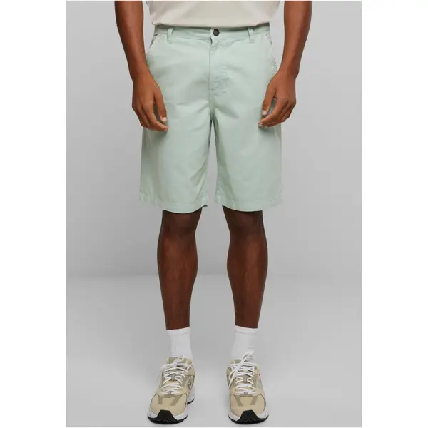 Urban Classics Men's Organic Skater Chino Shorts - mint