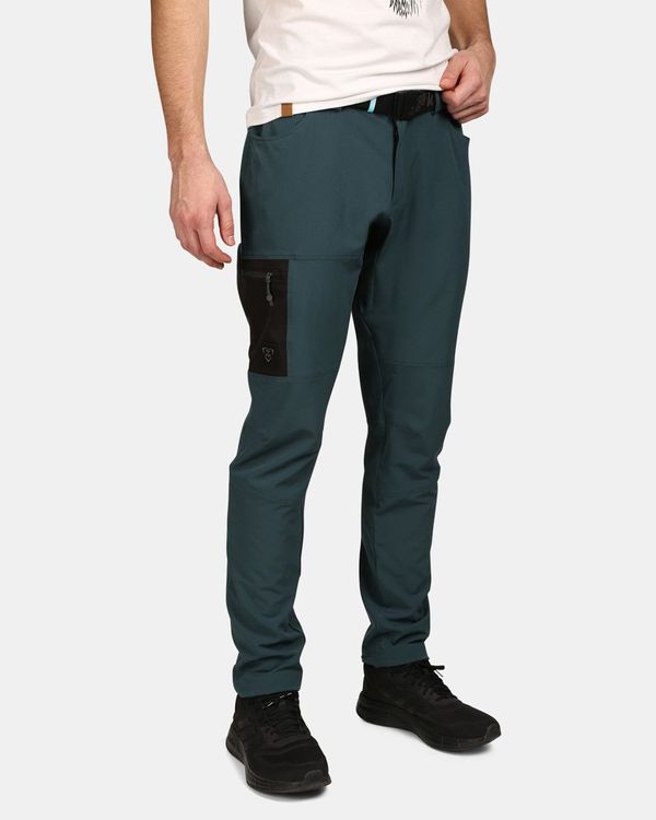 Kilpi Men's outdoor pants Kilpi LIGNE-M Dark green