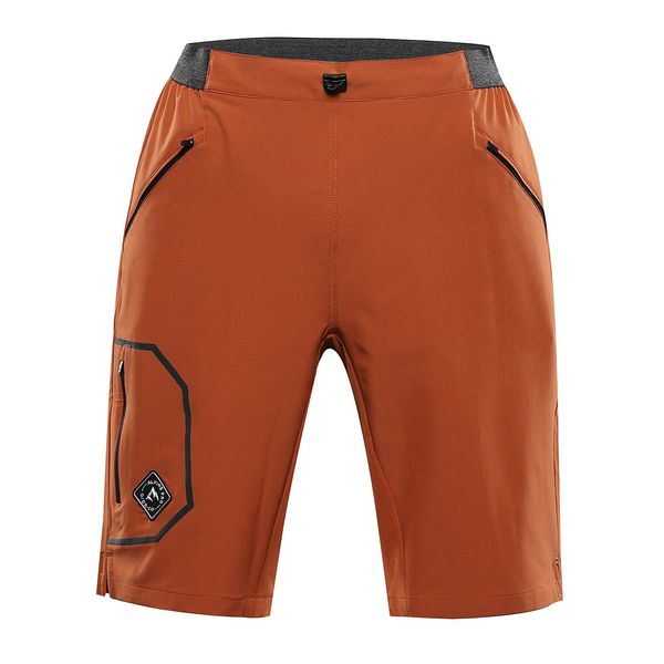 ALPINE PRO Men's outdoor shorts ALPINE PRO ZAMB bombay brown