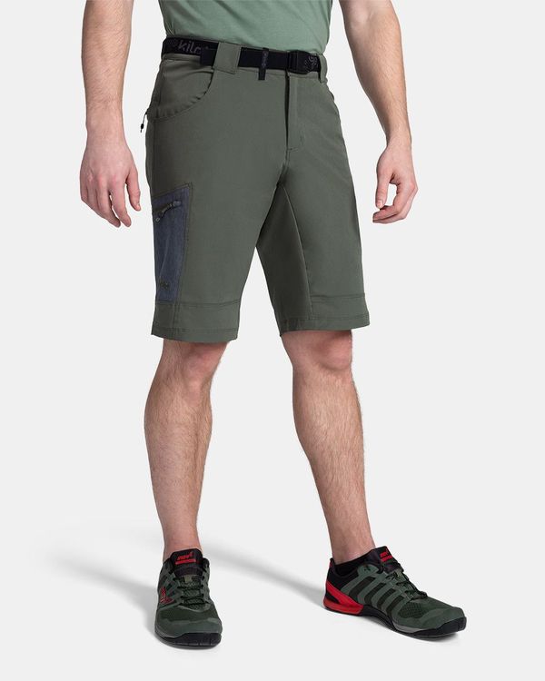 Kilpi Men's outdoor shorts Kilpi NAVIA-M Dark green