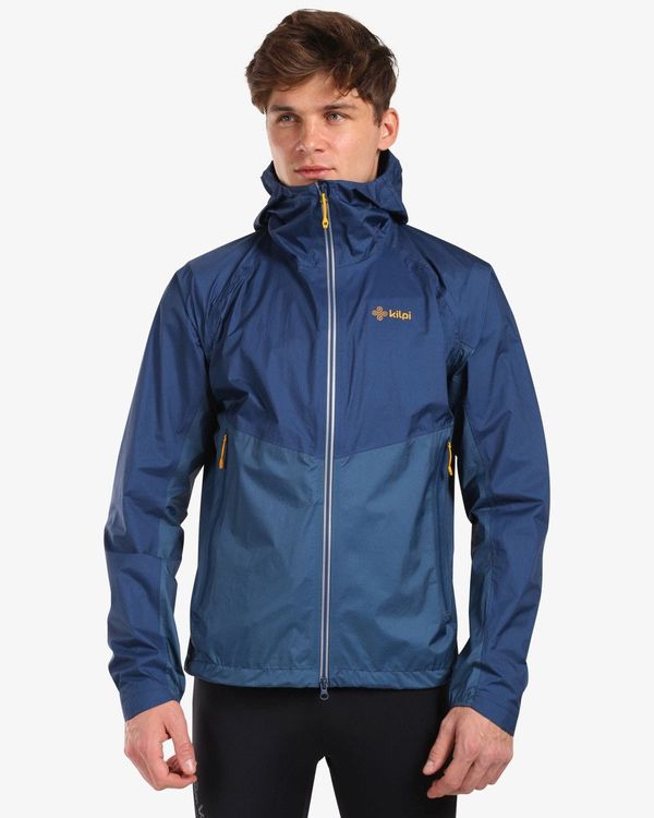 Kilpi Men's outdoor waterproof jacket Kilpi HURRICANE-M Dark blue