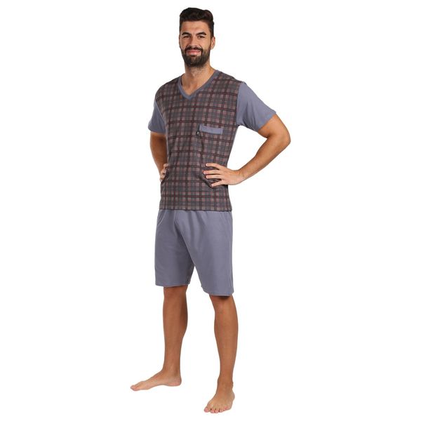 Foltýn Men's pajamas Foltýn oversized gray