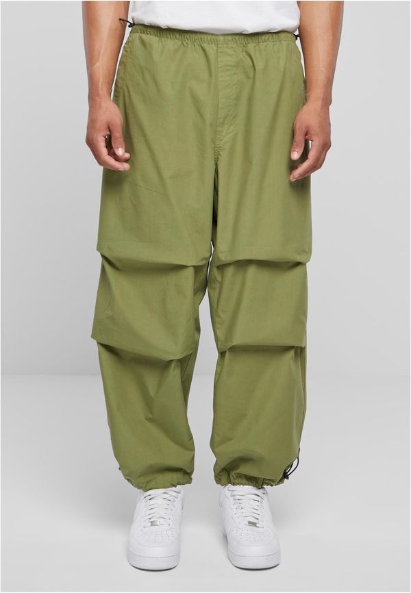 Urban Classics Men's pants Popline Parachute olive