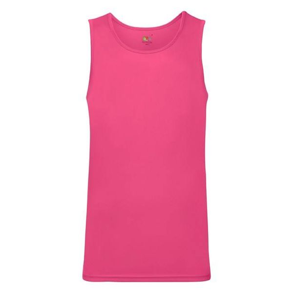 Fruit of the Loom Men's Performance Sleeveless T-shirt 614160 100% Polyester 140g