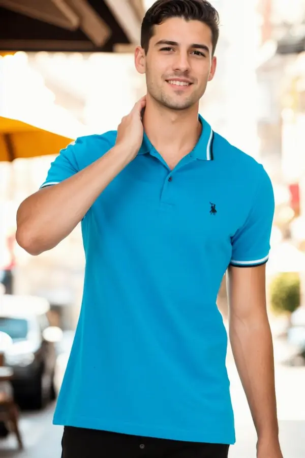 dewberry Men's polo shirt dewberry