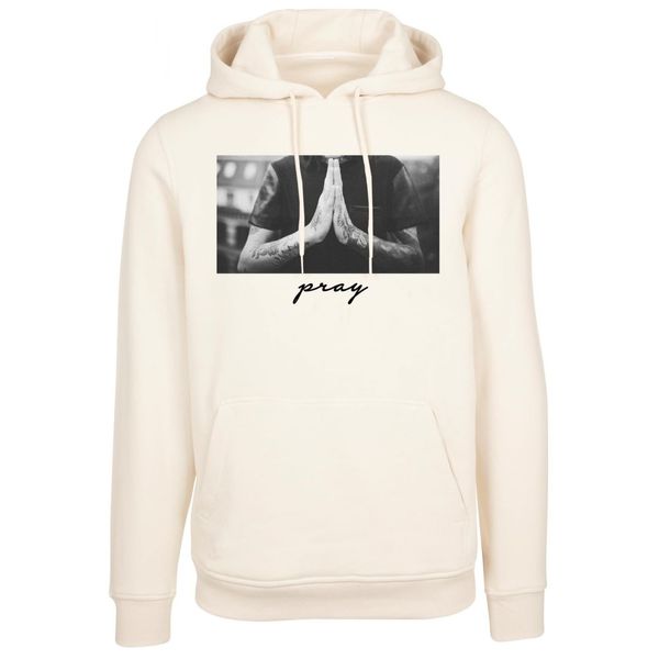 Mister Tee Men's Pray Hoody - Beige