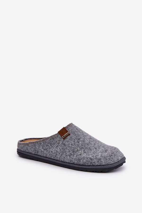 Inblu Men's preventive slippers Inblu Grey