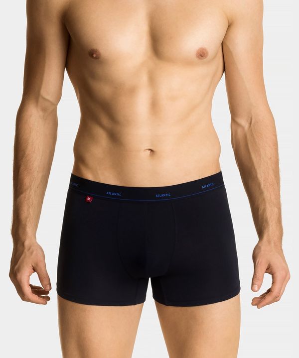 Atlantic Men's quality boxers ATLANTIC PREMIUM - dark blue