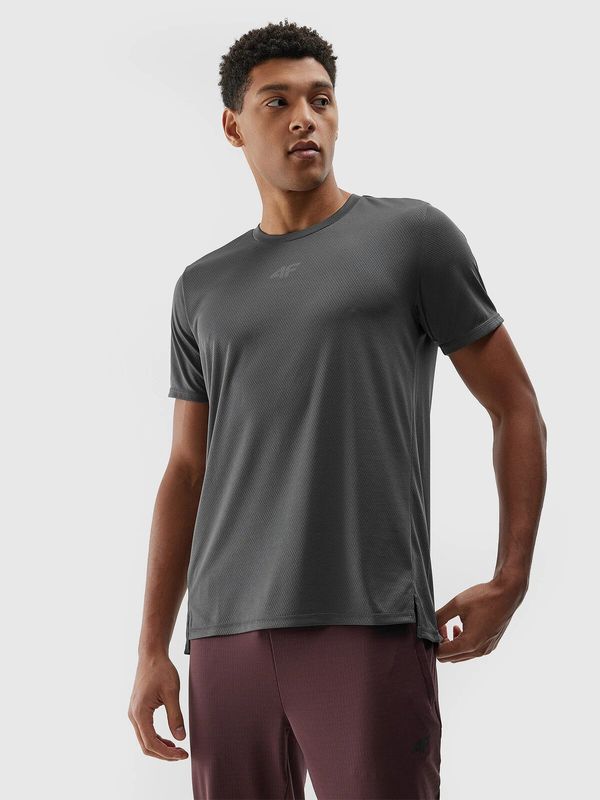 4F Men's quick-drying sports T-shirt 4F - anthracite