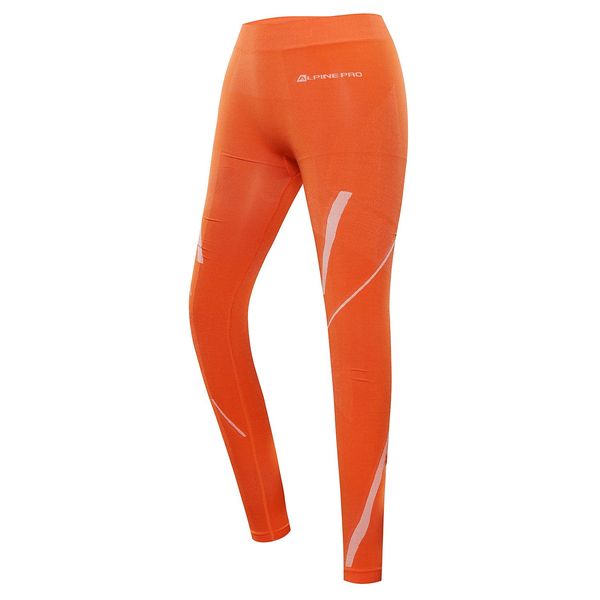 ALPINE PRO Men's quick-drying underwear - trousers ALPINE PRO ELIB SPICY ORANGE