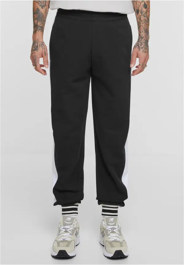 Urban Classics Men's Retro Track Pants - Black