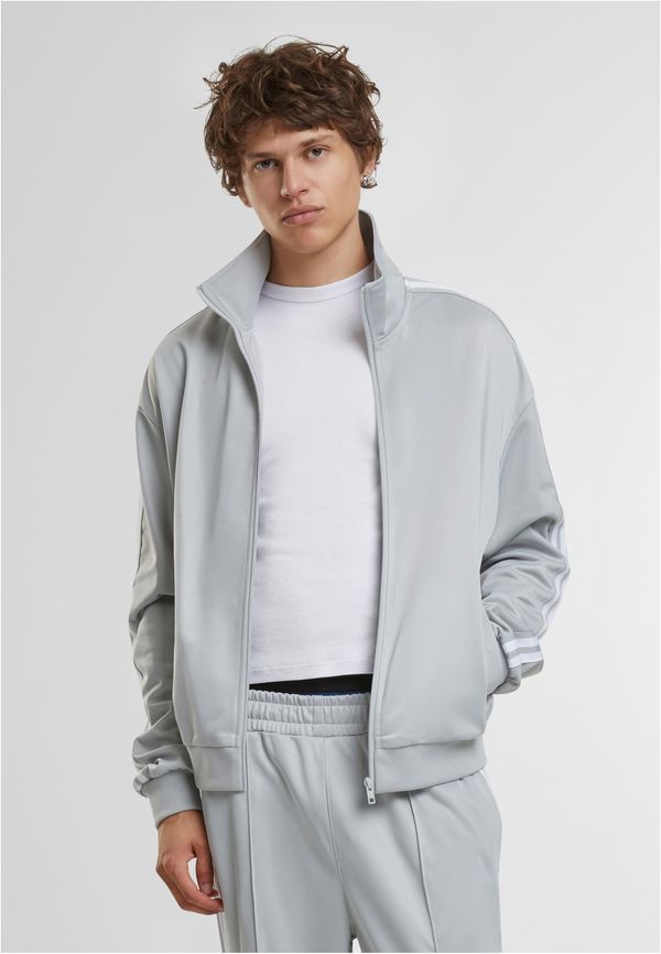 Urban Classics Men's Retro Tricot Track Jacket gray