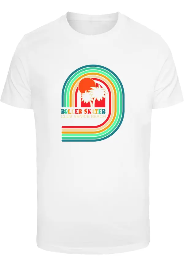 Mister Tee Men's Roller Skater T-Shirt White