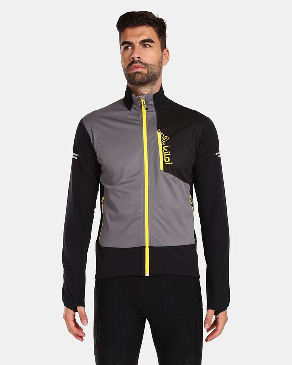 Kilpi Men's running jacket Kilpi NORDIM-M Grey