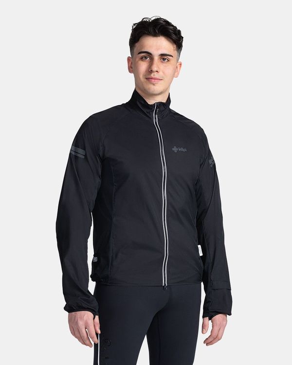 Kilpi Men's running jacket KILPI TIRANO-M Black