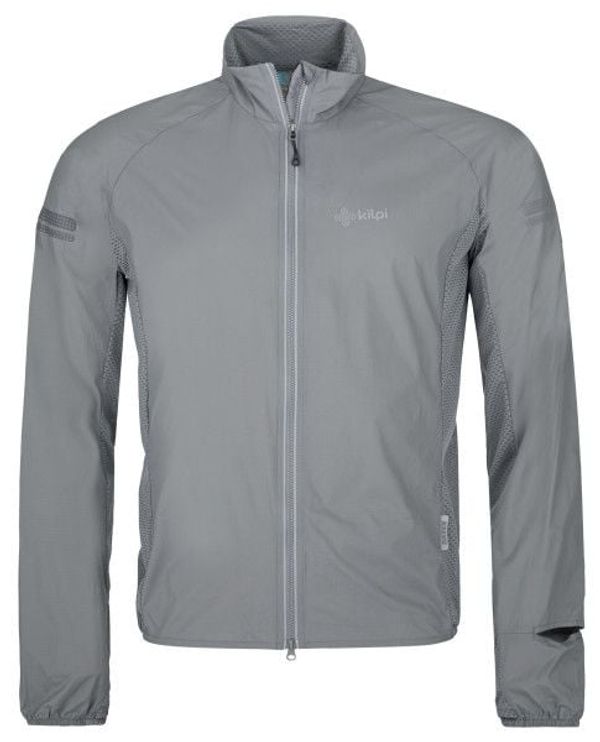 Kilpi Men's running jacket KILPI TIRANO-M light gray