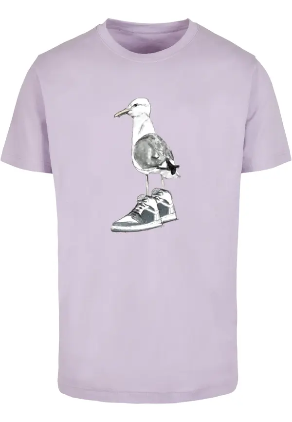 Mister Tee Men's Seagull Sneakers T-Shirt - Lilac