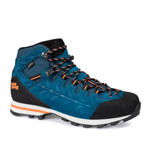 Hanwag Men's shoes Hanwag Makra Light GTX Seablue/Orange