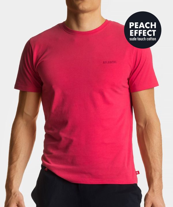 Atlantic Men's short sleeve T-shirt ATLANTIC - coral