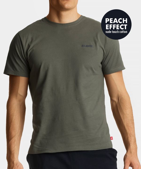 Atlantic Men's Short Sleeve T-Shirt ATLANTIC - khaki