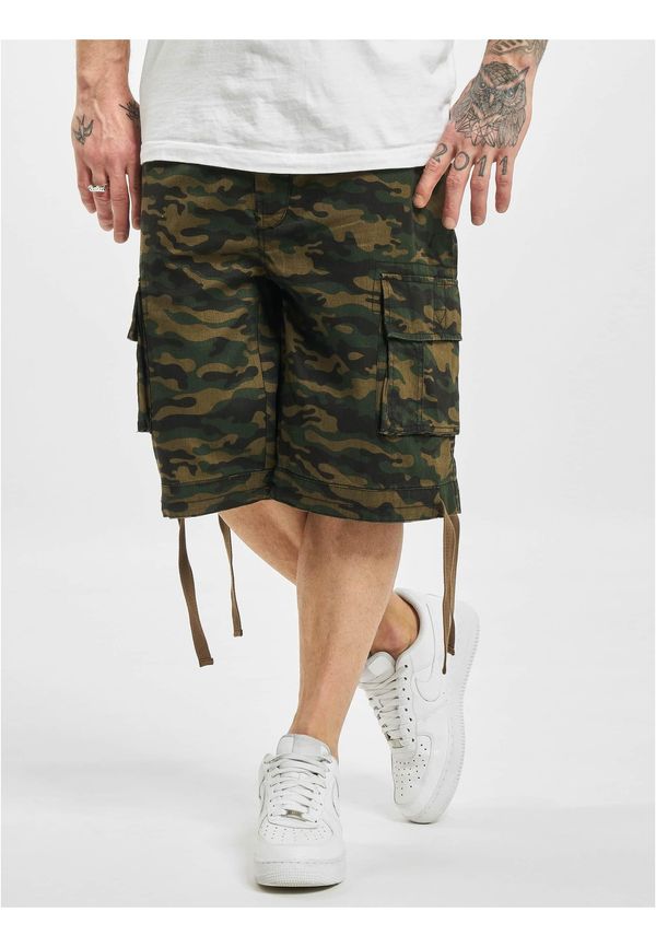 DEF Men's Shorts Camo Cargo green/camouflage