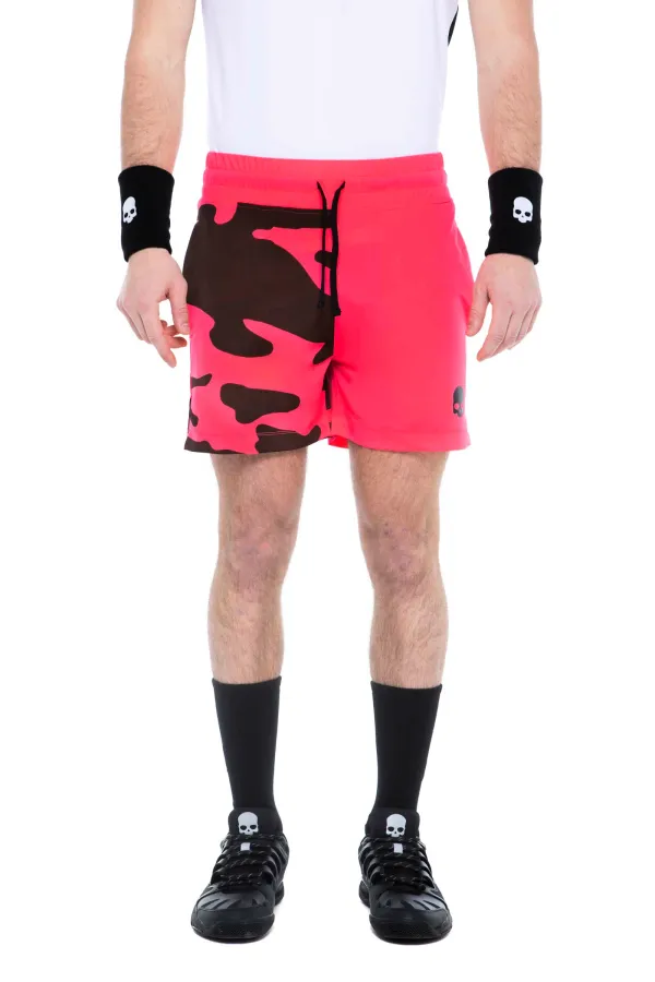 Hydrogen Men's Shorts Hydrogen Tech Camo Shorts Fluo Fuchsia XL