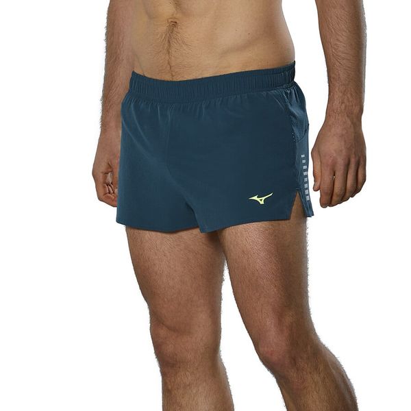 Mizuno Men's shorts Mizuno Aero Split 1.5 Short Orion Blue