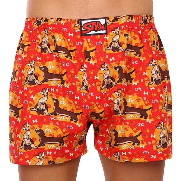 STYX Men's shorts Styx art classic rubber oversize dogs