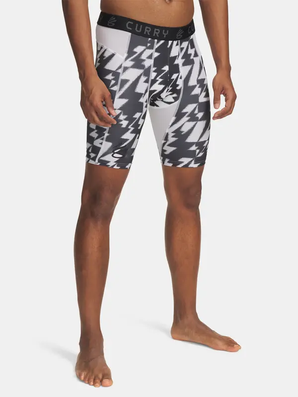 Under Armour Men's shorts Under Armour UA Curry HG Prtd Shorts-WHT - Men's