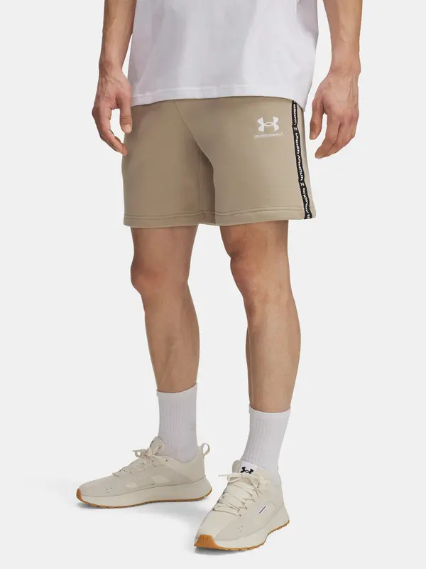Under Armour Men's shorts Under Armour UA Icon Fleece Short Taping-BRN - Men's